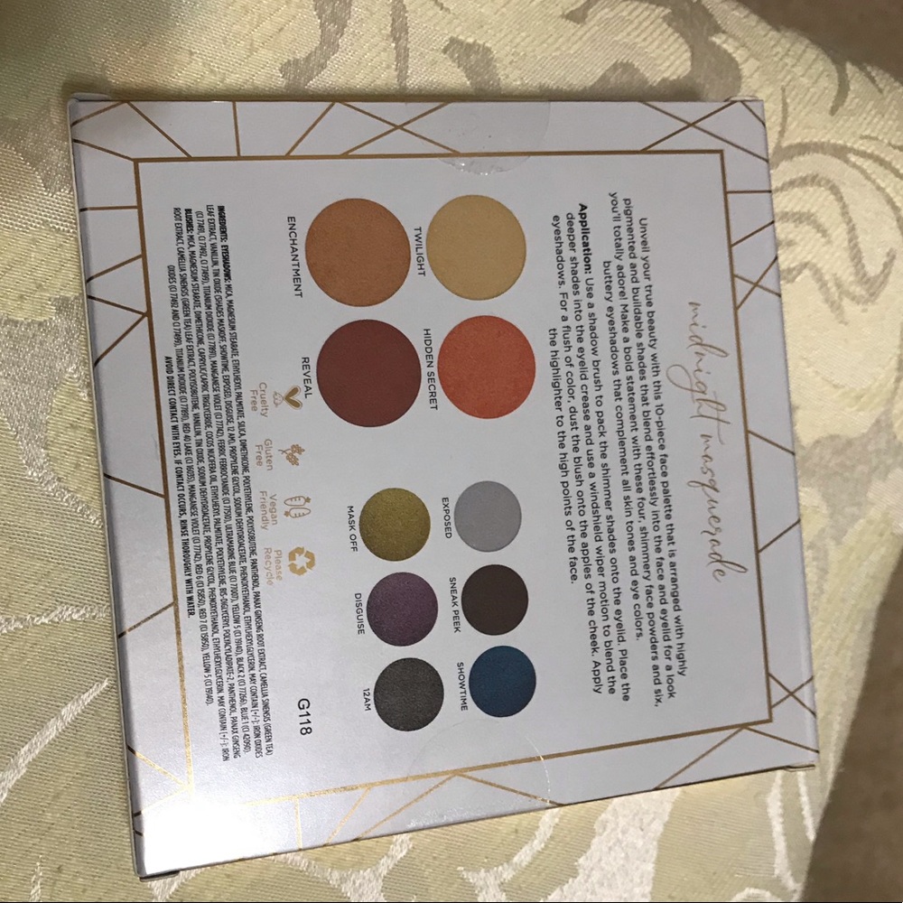 PUR Cosmetics Midnight Masquerade Face Palette NIB - Picture 3 of 5